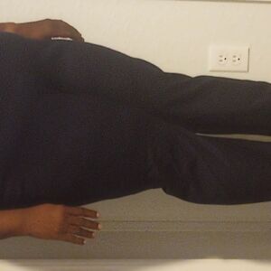 Charter Club Classic Fit Plus Size Pants 18W, Navy